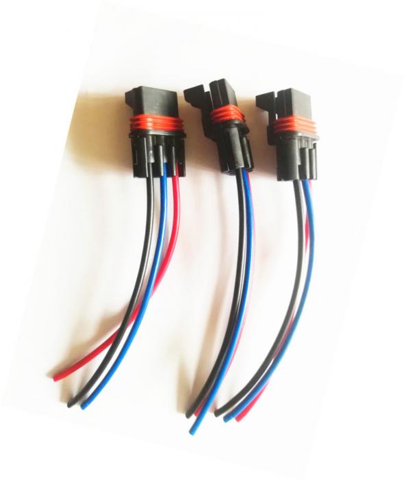 wire harness 6PCS Pulse Power Plug Connector, Pigtail for 2018 Polaris Ranger XP1000 & RS1